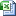 Office Excel 2007 XML workbook icon