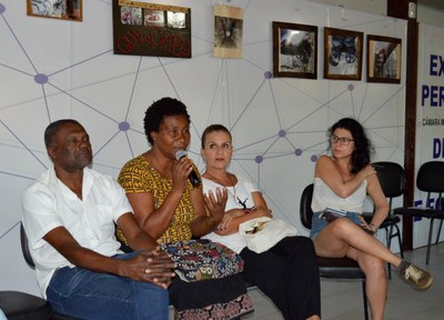 Beth Fernandes, representante Quilombo da Baía Formosa