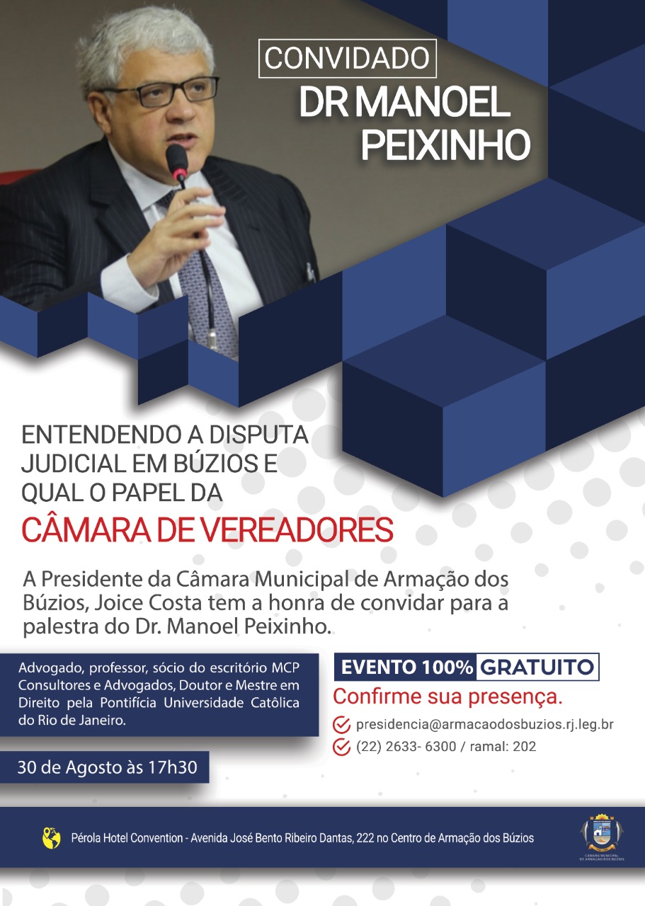 1º Fórum Permanente de Debates da Câmara de Vereadores de Búzios