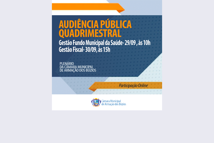 Prestação de Contas do Segundo Quadrimestre