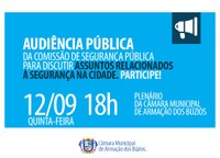 Audiência de Segurança Pública