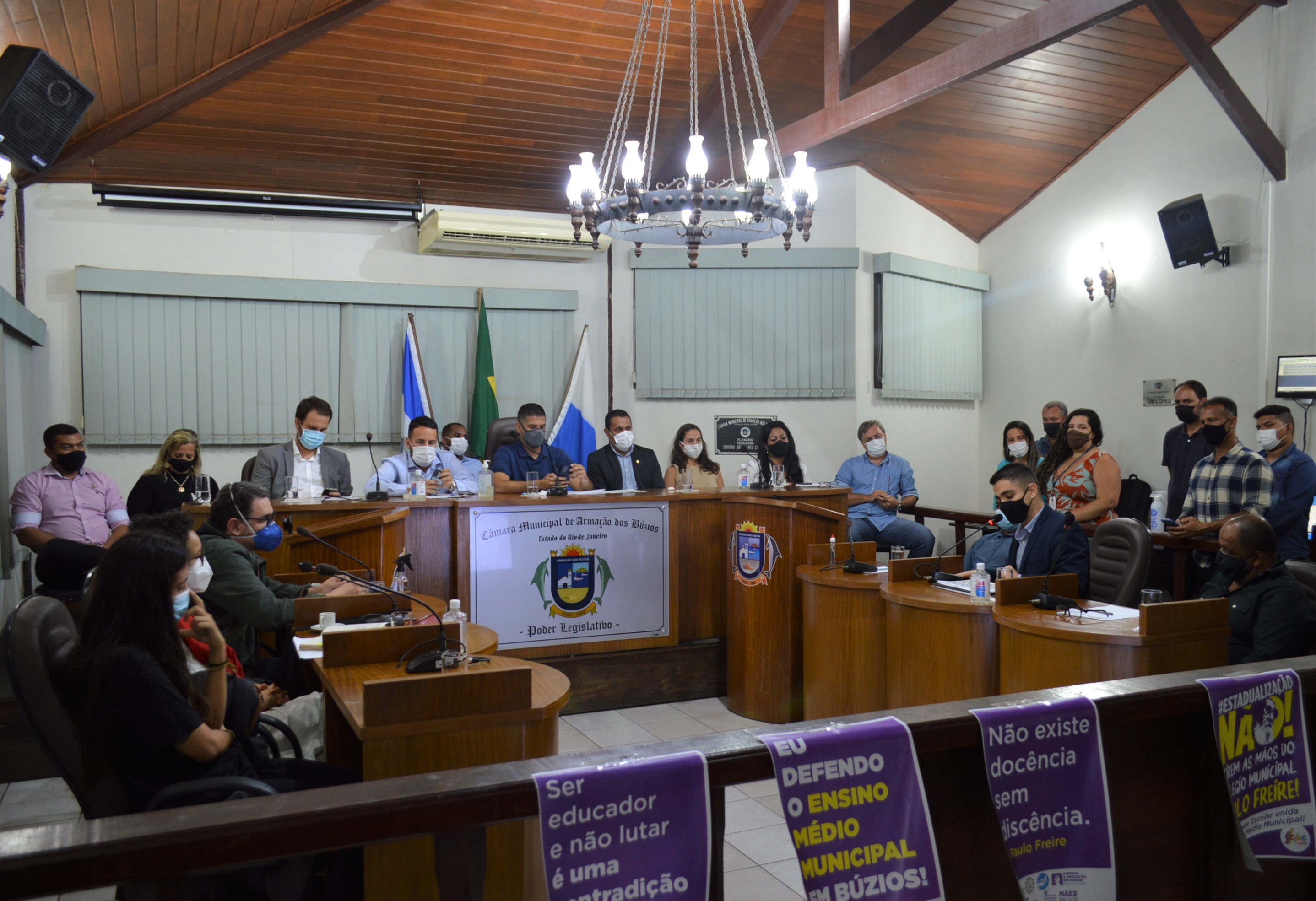 Audiência Pública Debateu Estadualização do Ensino Médio