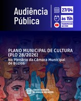 Audiência Pública do Plano Municipal de Cultura