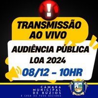 Audiência Pública LOA 2024