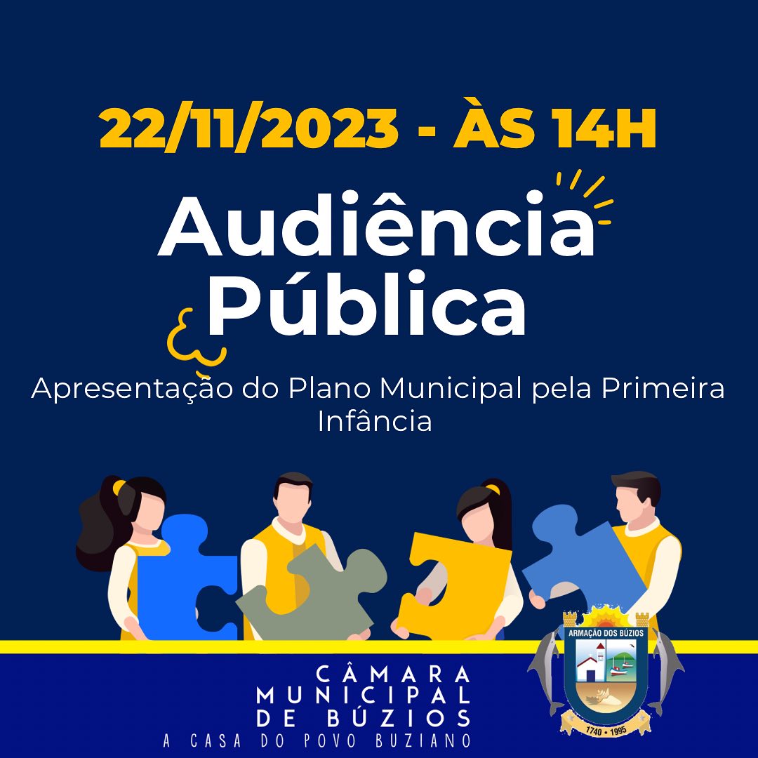 Audiência Pública Plano Municipal pela Primeira Infância