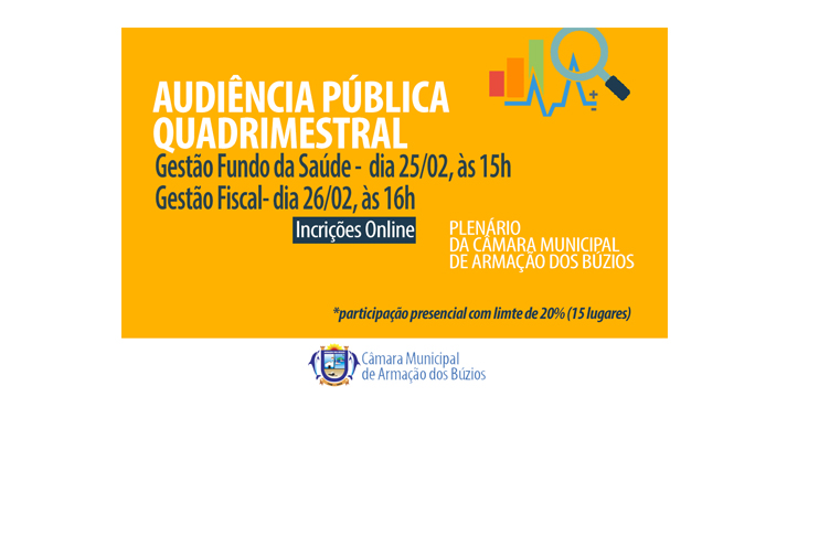 Inscrições Online neste site