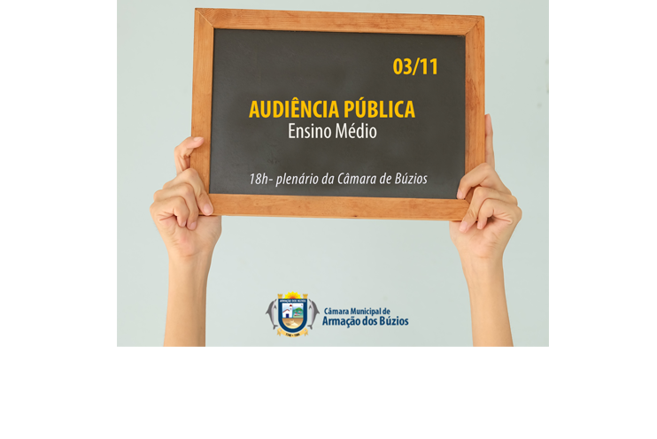 Audiência Pública: Ensino Médio