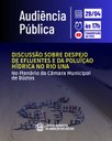 Audiência Pública vai tratar sobre “Despejo de efluentes e poluição do Rio Una” 