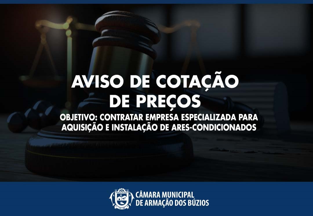 Aviso de Cotação de Preços