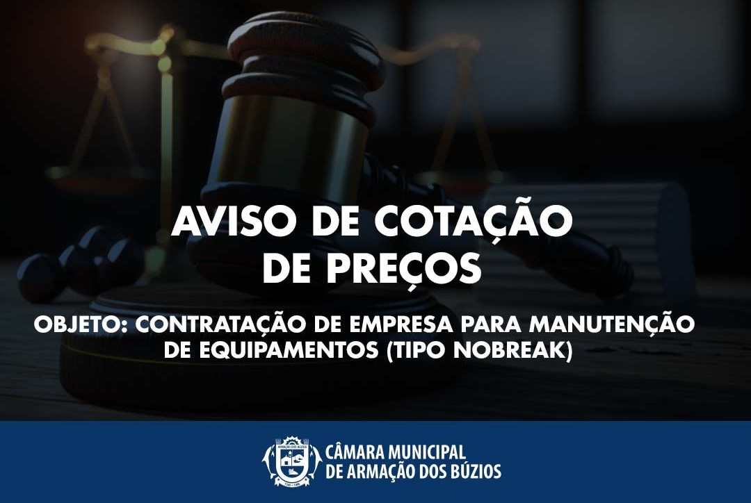 Aviso de Cotação de Preços 