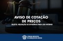Aviso de Cotação de Preços