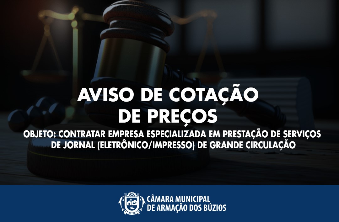 Aviso de Cotação de Preços