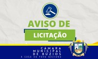 Aviso de Licitação - Pregão Presencial