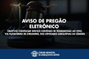 AVISO DE PREGÃO ELETRÔNICO 03/2025