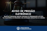 AVISO DE PREGÃO ELETRÔNICO 03/2025