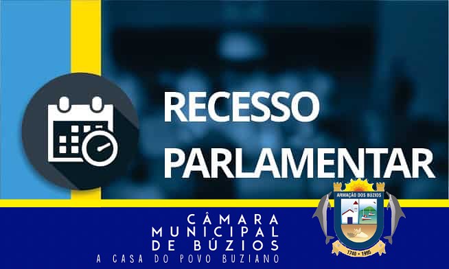 Aviso Recesso Parlamentar