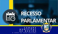 Aviso Recesso Parlamentar