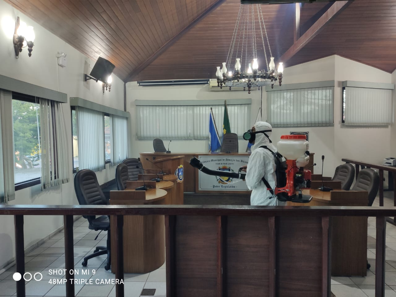 Câmara Adota Medidas Contra COVID-19