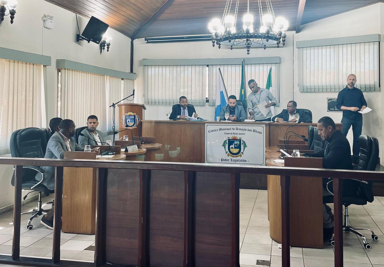 Câmara de Búzios aprova quatro projetos na sessão legislativa desta quinta-feira