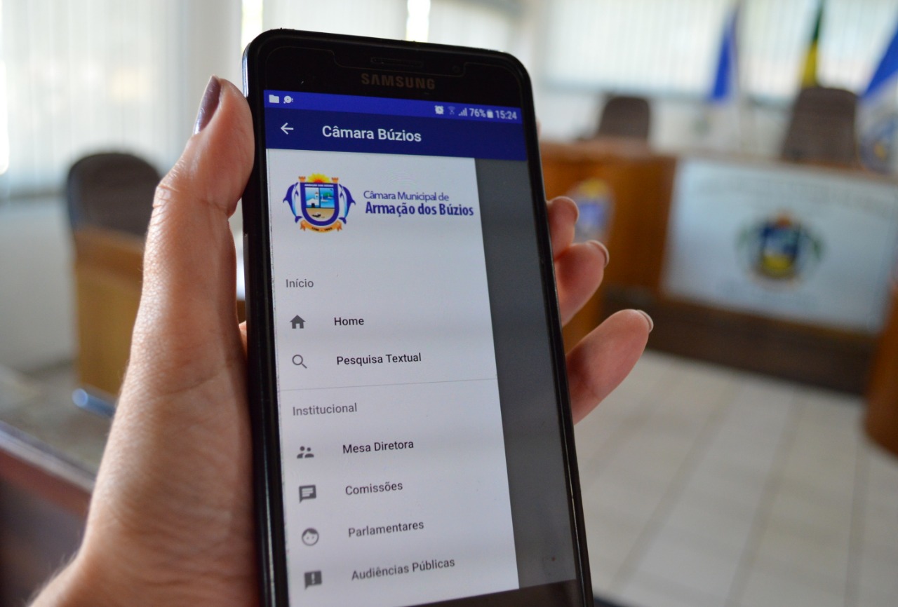Câmara de Búzios lança aplicativo para ampliar acesso aos trabalhos do Legislativo