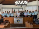 Câmara recebe visita da Guarda Mirim de Búzios