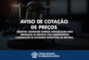 Cotação de Preços - adaptação da nova sede