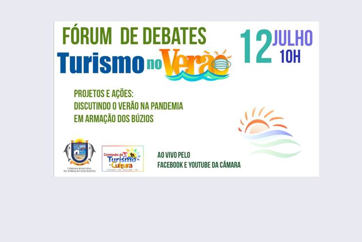 Fórum de Debates Turismo no Verão