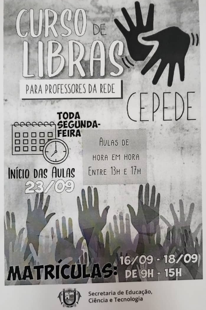 Lei obriga o ensino da Libras no curso de formação de professores do município