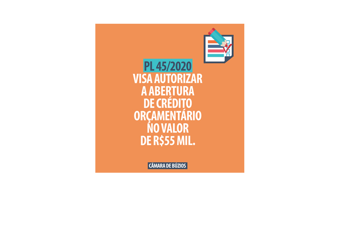 Prefeito Pede Autorização Para Crédito Orçamentário 