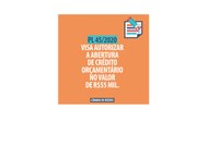 Prefeito Pede Autorização Para Crédito Orçamentário 