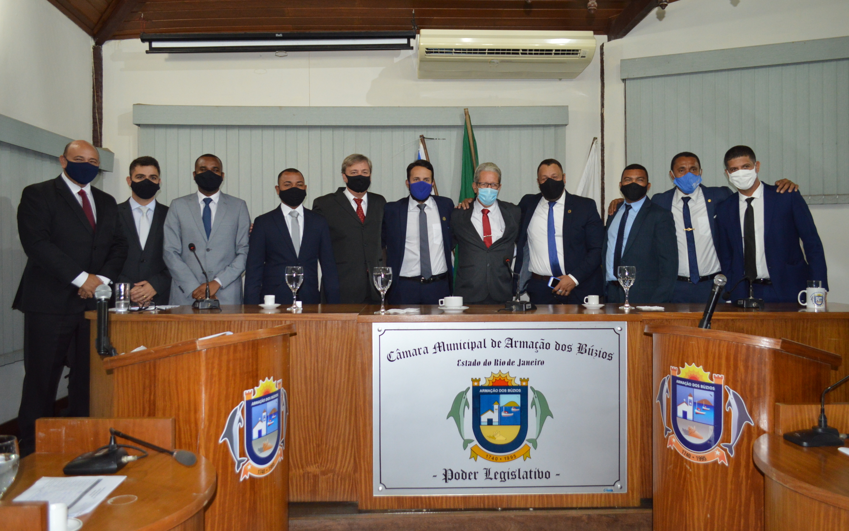 Prefeito, Vice e Vereadores de Armação dos Búzios Tomam Posse