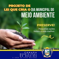 Projeto cria o Dia Municipal do Meio Ambiente em Búzios