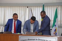 Rafael Aguiar toma Posse com Prefeito Interino de Búzios