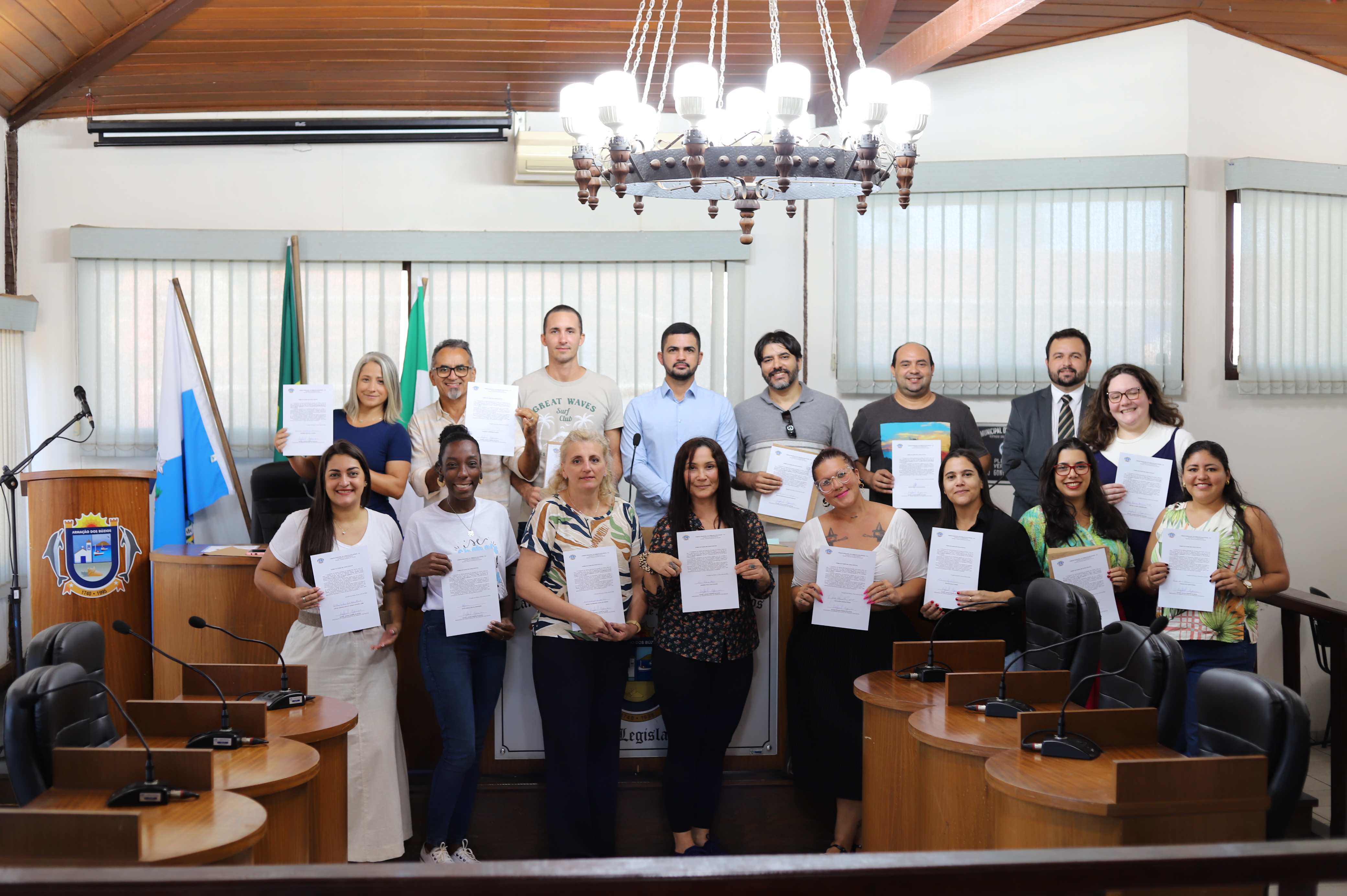 Servidores Concursados Tomam Posse na Câmara De Búzios