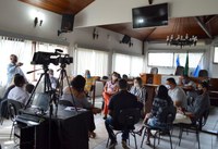 Vereadores se Reúnem com Ambulantes da Praia